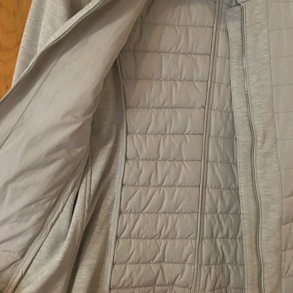 Cream/Gray colored Calvin Klein Jacket - Picture 4 of 7